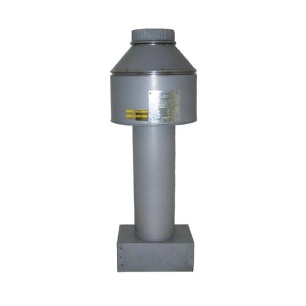 Rheem Rheem 014358 156A Indoor Draft Hood with Adapter for Model Pool Heater 14358 - main